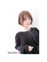 ヘアーズ ベリー 津福店(hairs BERRY)&nbsp;BERRY/ショート/ボブ/美髪/ファイバープレックスカラー