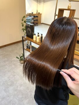 ヘアーサロン ジュエール(jyue-ru) #美髪ストレート#北谷#髪質改善#縮毛矯正#トリートメント