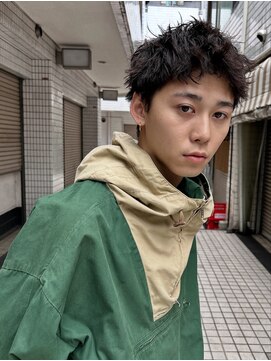 ヒュージ 表参道(huge) スパイキーショート/刈り上げなしスパイキーショート/メンズ