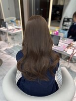 ロンドルピナス 小倉(Lond Lupinus)&nbsp;黒髪カタログ/オリーブグレー/ココアベージュ/小顔に見せるヘア