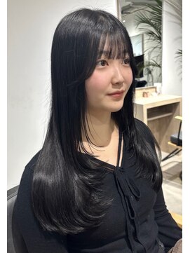 ゼン(ZEEN) ブルーグレー&顔周りレイヤー