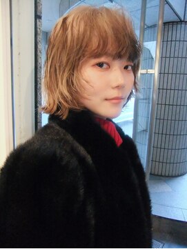 ダブ アオヤマ(DaB AOYAMA) 【黒染め複雑履歴から】ローライトミックスデザインカラー