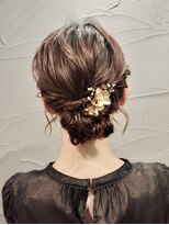 サンジュウナナドシー 大宮東口店(37.0℃)&nbsp;大人可愛いゆるふわ上品シニヨンアレンジ