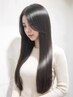 【髪質改善ストレート】似合わせカット＋縮毛矯正＋艶カラー