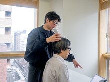 【頭皮診断から始める】頭髪の髪の促進で似合う髪型を提案