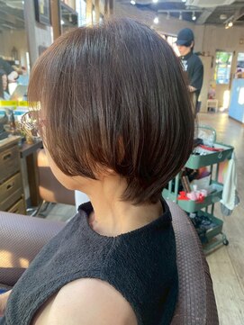 ビーチェ 小岩(Bice) 40代50代60代におすすめ◎白髪ボカシ+小顔ショートヘア