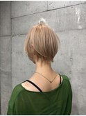 ショートレイヤー/顔周りレイヤー/ショートボブ/髪質改善/前髪