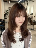 トト 船橋店(toto.)&nbsp;■ダークブルー/レイヤーカット/ミルクティーブロンド[船橋]