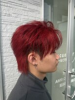 アクイール イストワール(Accueillir Histoire)&nbsp;フェザーカット×REDカラー