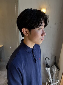 メンズカノエ 松江東津田店(Men's CANOE) 毛流れセンターパート