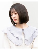 メゾンドイギー(MAISON de IGGY)&nbsp;丸みボブ/シースルーバング/大人かわいいショートヘア