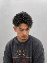 メンズ ラピス(Men's Lapis) 大人ツイスパ 白髪ボカシ センターパート