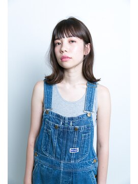 マウロア(MAULOA) 【MAULOA】外ハネストレートにデニムな私