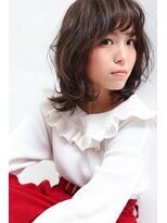 イソラブル(ISOLA-blu) 【伸ばしかけにオススメ】ダークグレー×ゆるカールショート