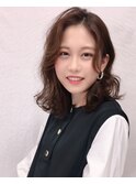 【Hug】くせ毛風無造作ミディアム