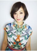 かんしゃ【Mariko】お手入れ簡単ショートボブ
