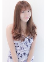 ヘアーメイク リアン 城陽店(Hair Make REAN) 透け感オレンジベージュカラー