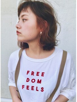 ジュノ 天文館本店(Juno) 【Juno 天文館本店】インナーカラー×ボブ☆.