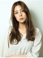 カラーワールド カンナヘアーメゾン(color world canna hair maison)&nbsp;フェザータッチセンターパート