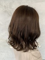 セットアップ 倉敷中庄店(SET-UP)&nbsp;外ハネ無造作カール　ひし形　セットアップ中庄店　勝岡