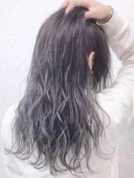 プライズ 所沢プロぺ通り店(prize) 透け感ラベンダーセミウェットウェーブ【Prize所沢】