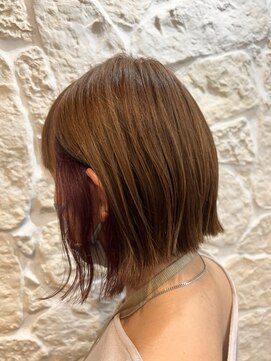 アムネシア 三軒茶屋(AMNESIA) ボブルフ/ニュアンスカラー/グレーベージュ