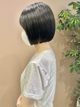 インビテーション 名古屋(invitation) 黒髪でも似合う！ミニボブ◎