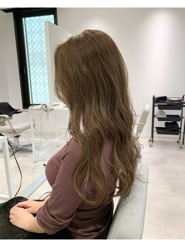 ヨーク(YOKE) 【 YOKE 】20代30代グレージュアッシュベージュケアブリーチ