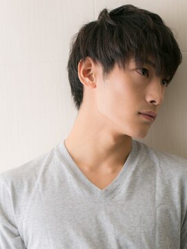 メンズヘア ビーセカンド 草加店(MENS HAIR B-2) ニュアンスパーマで男子力◎爽やかメンズショートQ草加