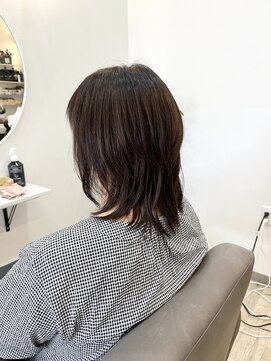 オアシス(oasis) 前上がり　ひし形　レイヤー　ストレート　ワンカール