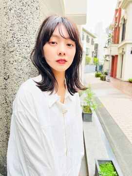 エイミー(Aimee) Aimee町田 ダークブラウン×くびれ巻き