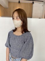 ローレンアオ(LOREN AO)&nbsp;ミルクティーベージュダブルカラーインナーカラーケアブリーチ