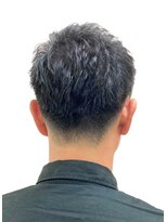 黄ぐまくん美容室 メンズ ショート