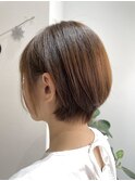 大人ショートボブ×ナチュラルボブ×前髪あり20代30代40代50代