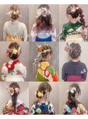 卒業式袴着付＆ヘアセット　札幌美容室Atelier coco.