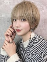 アンダーバーホワイト 芦屋店(_WHITE)&nbsp;［なんば］耳掛けショート/マッシュ/くびれショート