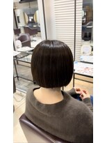 ノーム バイ アウラ(norm. by aura) ミニボブ 透明感カラー