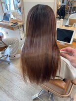 ジーナ 本八幡(Zina)&nbsp;大人かわいい20代30代40代小顔ショコラベージュ　Zina本八幡