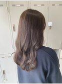 透明感アッシュグレージュ♪冬カラー