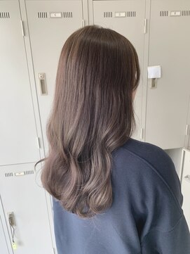シャルムヘアー(charme hair) 透明感アッシュグレージュ♪冬カラー