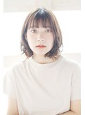 ボブ/ニュアンスボブ/オリーブベージュ[横浜]