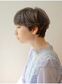 マッシュショート・ニュアンスパーマ・ショートヘア・銀座