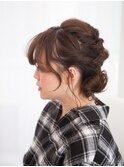 編み込みアレンジ【いわき】