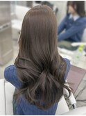 ☆透明感たっぷりショコラブラウン くびれヘア☆