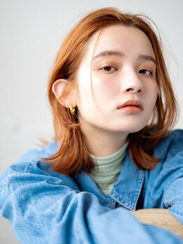 アンディアーモ アオバ(ａｎｄｉａｍｏ ａｏｂａ)の写真/【パーソナルカラー診断付き】透明感UP!肌をキレイに魅せるカラー☆インナーカラー/ハイライト/白髪染め