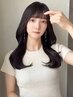 【人気No.3】透明感カラー+髪質改善サブリミックトリートメント　￥9900