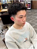 【amule hair】爽やか黒髪短髪ショート/ツーブロ