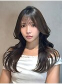 くびれヘア/髪質改善/縮毛矯正/レイヤーカット/韓国/顔周り/銀座