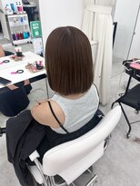 ブラウン(Brown)&nbsp;ぱっつんボブ