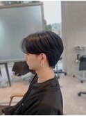毛流れセンターパート